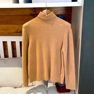 Club Monaco Merino Wool Men’s Turtleneck (Caramel - Medium)